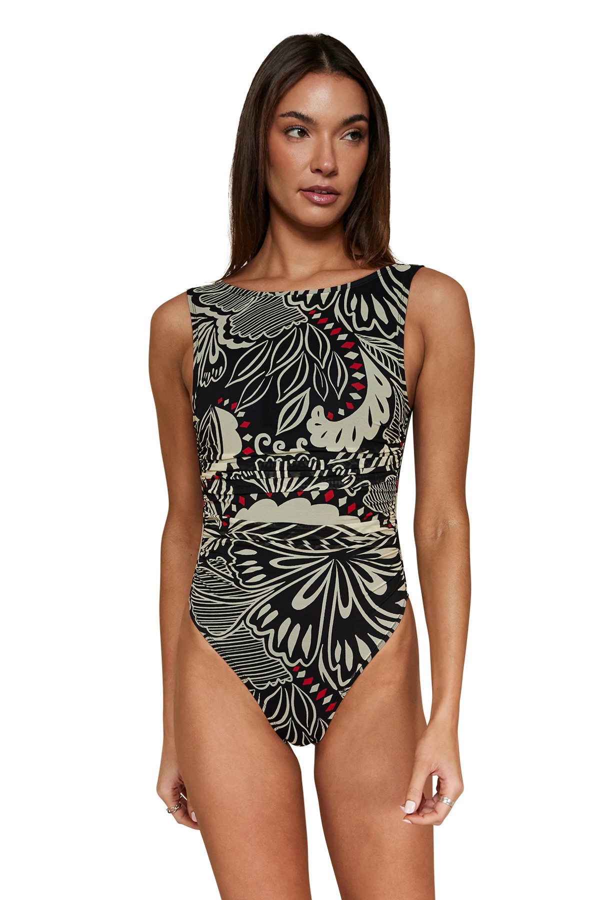 MIYAJIMA Fata Morgana One Piece Swimsuit image number 1