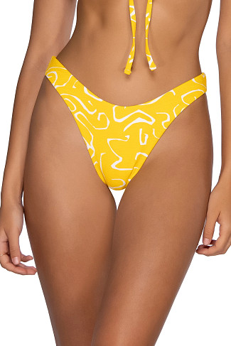SUNSHINE SWIRL Kathleen Brazilian Bikini Bottom
