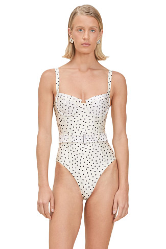 IVORY DOMINO Freya One Piece Swimsuit