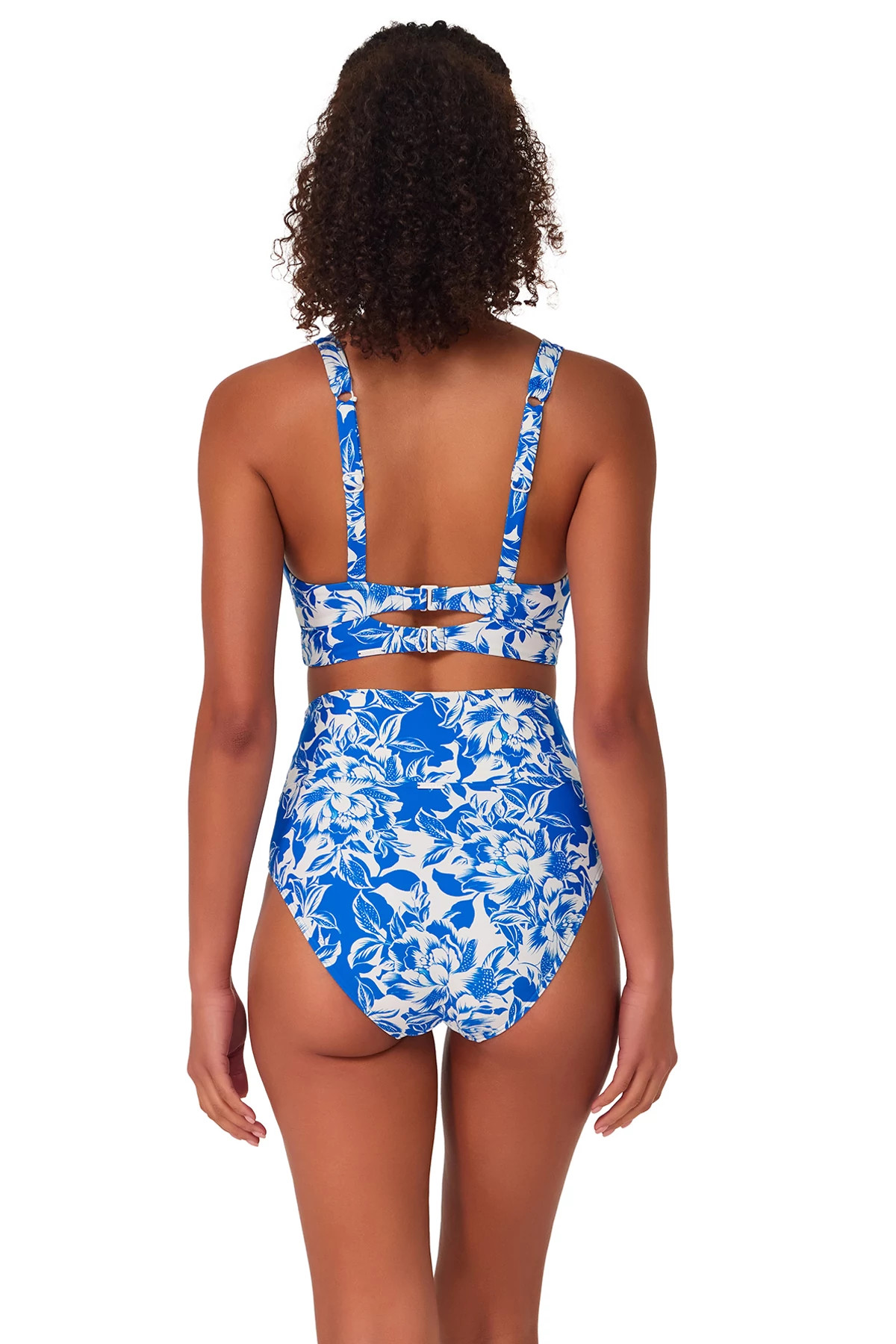 CHELSEA PETALS Natalie Banded Bikini Top (D+ Cup) image number 2
