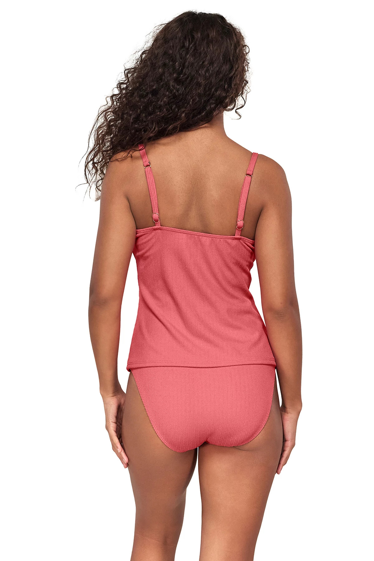 HIBISCUS TEA Coralie Convertible Strap Tankini Top (E-H Cup) image number 3