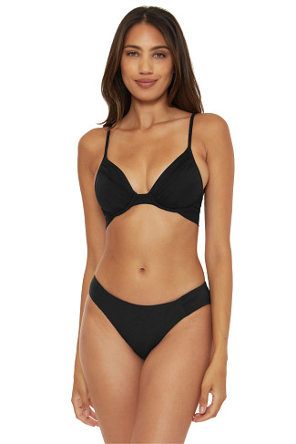 BLACK Felicity Underwire Bikini Top