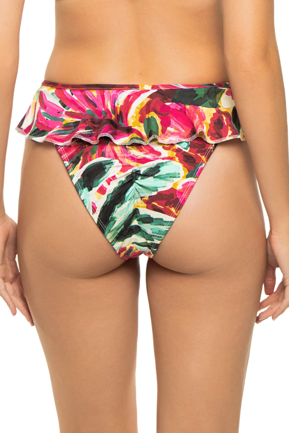 ISLA FLORAL Tamarindo High Waist Bikini Bottom image number 2