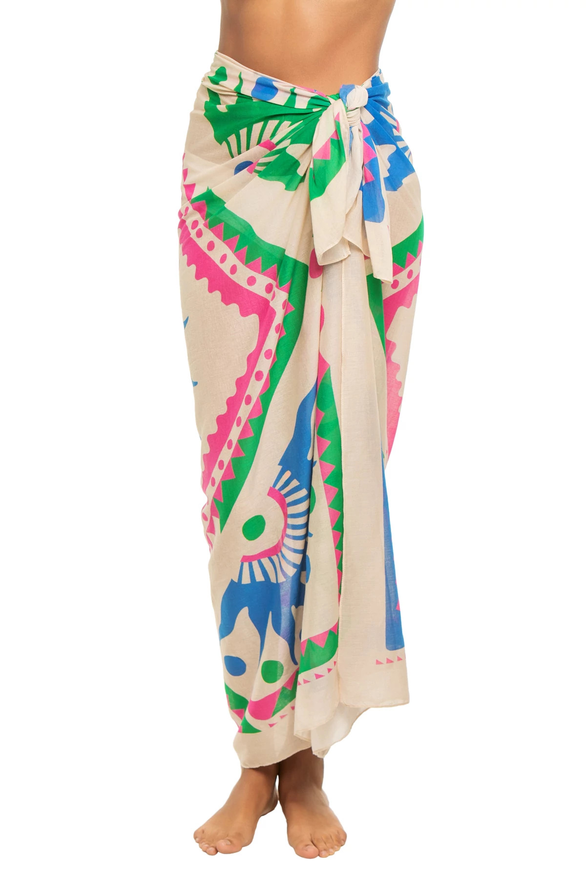 SUN PRINT Sun Print Sarong image number 1