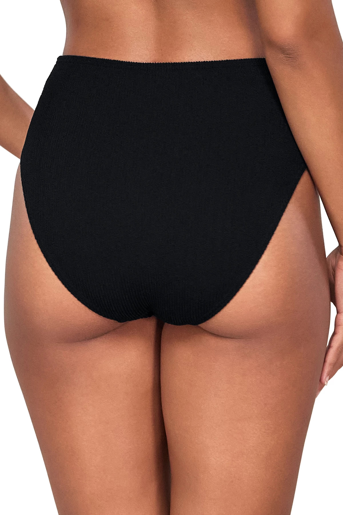 BLACK PACIFICA Astrid High Waist Bikini Bottom image number 2