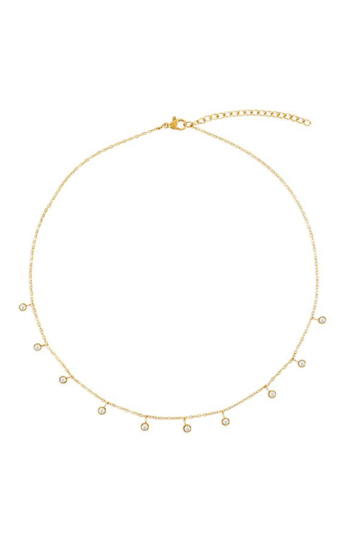 GOLD Salma Dainty Necklace image number 1