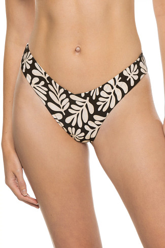 BLACK MULTI Delilah Brazilian Bikini Bottom 