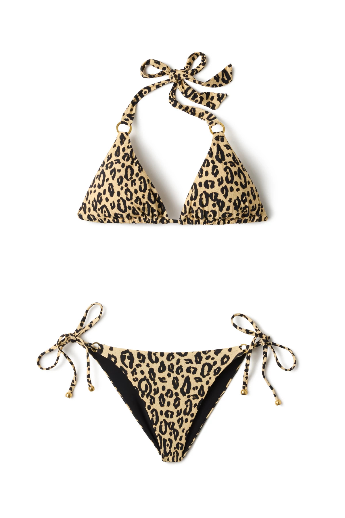 LEOPARD Cabo Brazilian Bikini Bottom image number 3
