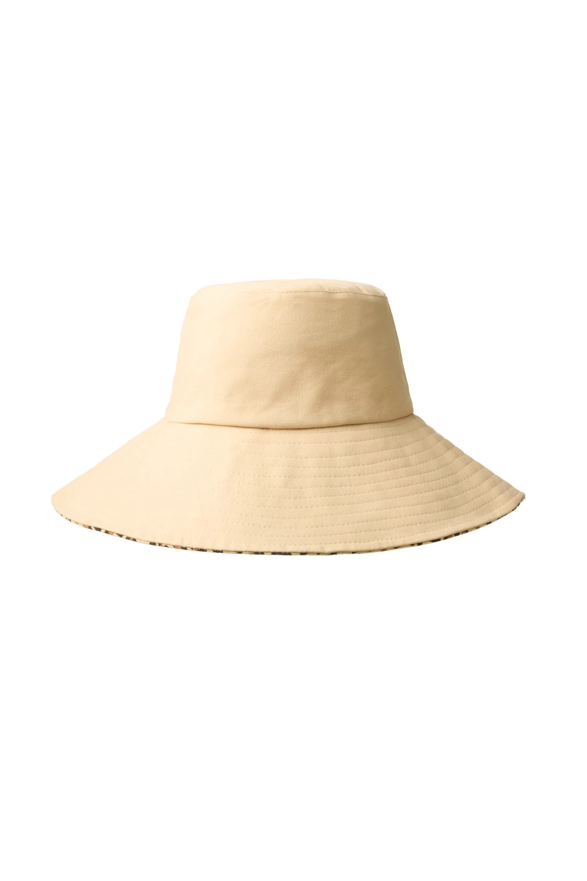 NATURAL Leo Canvas Bucket Hat image number 1