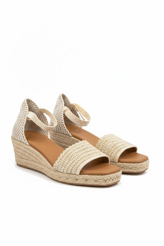 NUDE Lara Wedge Sandals