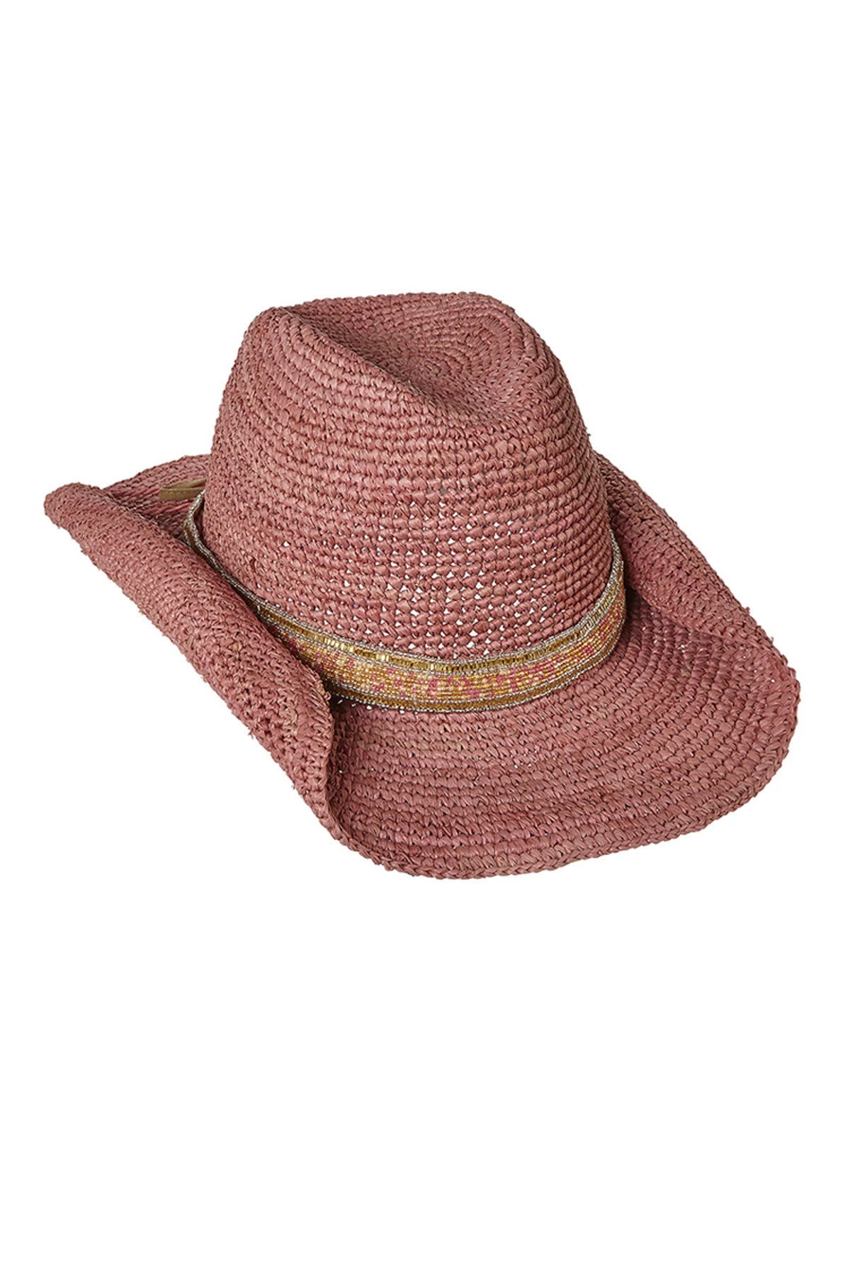 PINK SHERBERT Skylar-P Large Brim Cowboy Hat image number 1