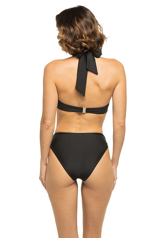 BLACK Marie Bandeau Bikini Top
