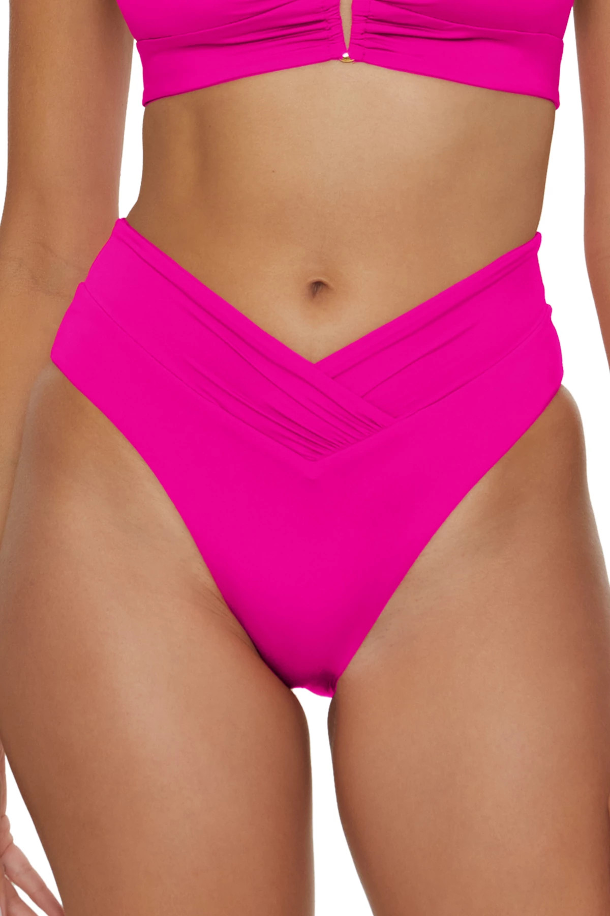 Carolina High Waist Bikini Bottom image number 1