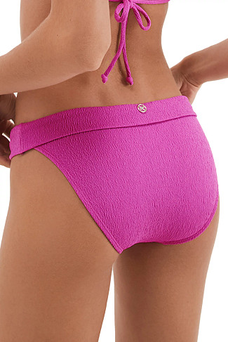 FRENCH ROSE Bia Tab Side Hipster Bikini Bottom