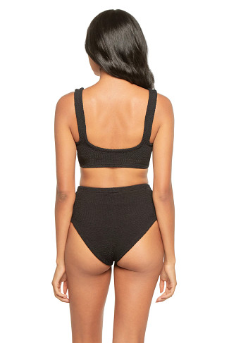 BLACK Nadine Crinkle Stretch Bikini Set