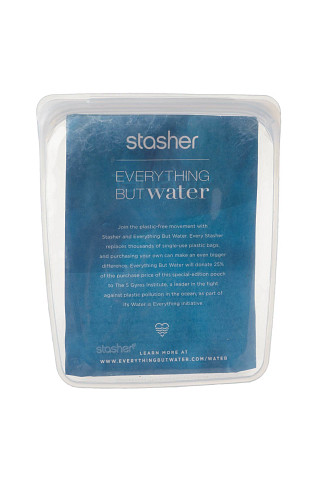 CLEAR Reusable Silicone Eco-Friendly Pouch