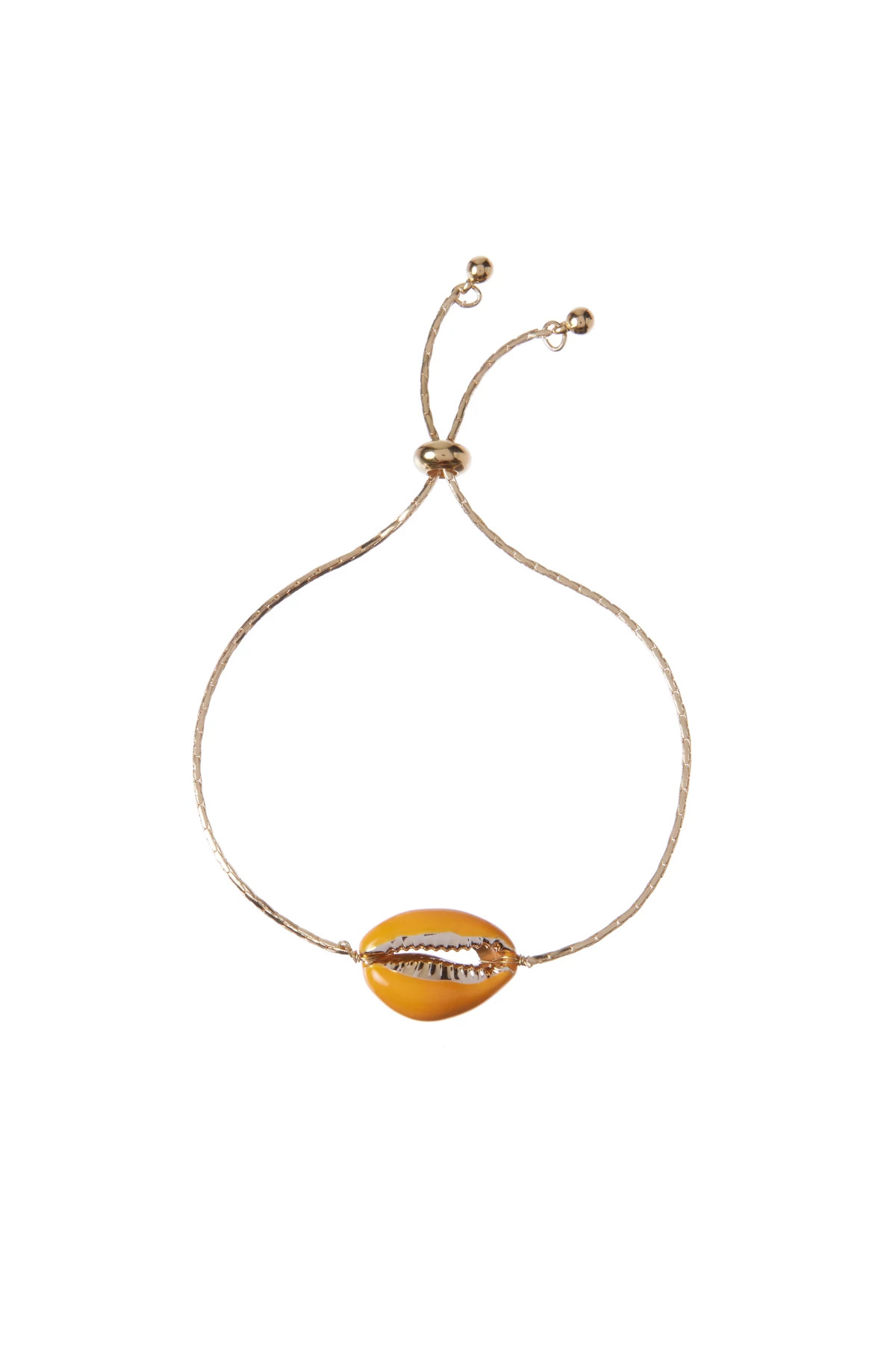 CORAL Puka Shell Bracelet image number 1