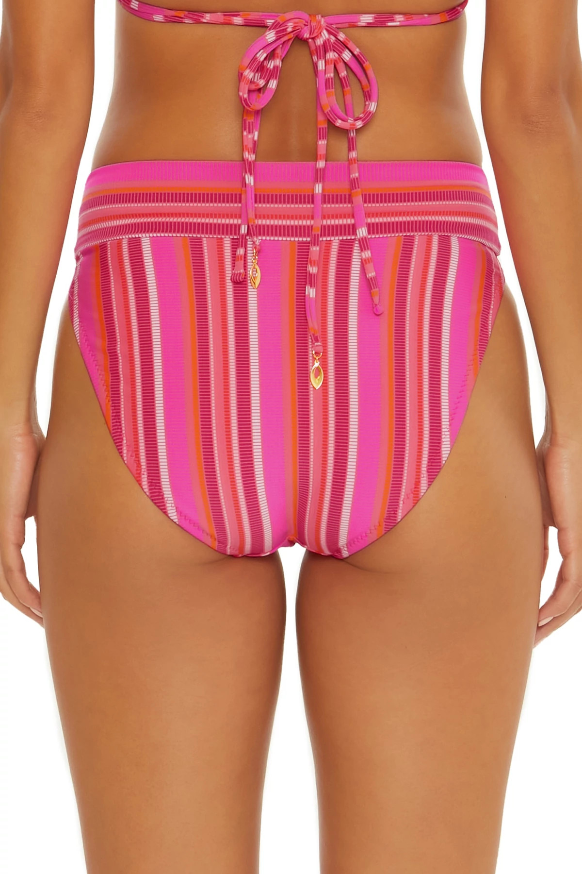 MULTI Marai Rollover High Waist Bikini Bottom image number 2
