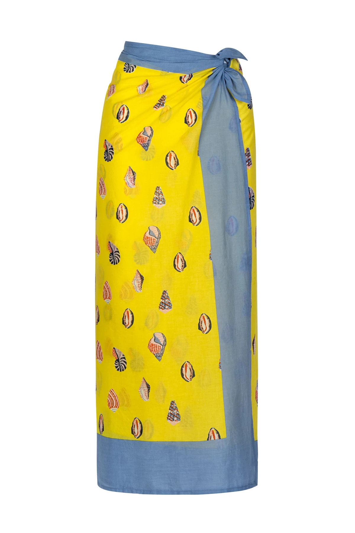 YELLOW Shell Sarong image number 1