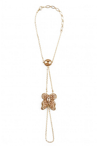 GOLD Lyster Butterfly Hand Chain
