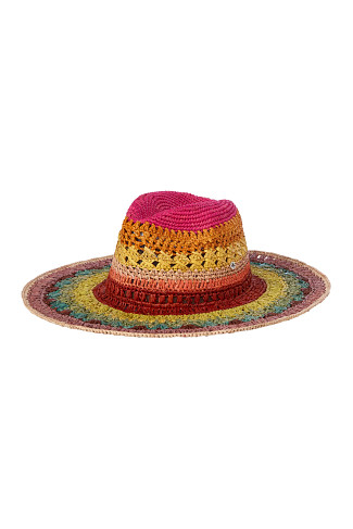 BRIGHT MULTI Arlet Panama Hat