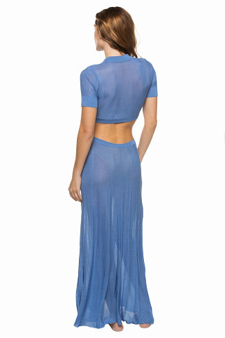 BLUE Athena Maxi Dress