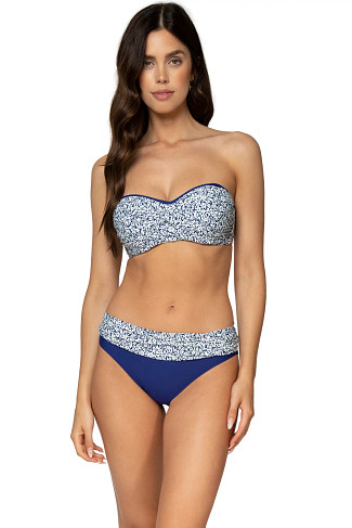 FORGET ME NOT Iconic Twist Underwire Bandeau Bikini Top (E-H Cup)