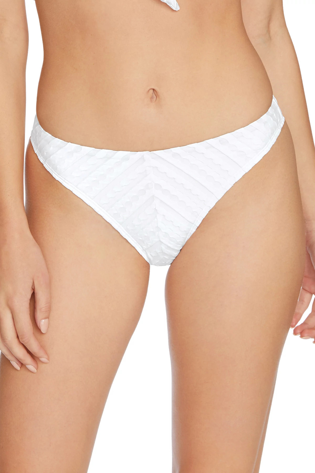 WHITE Brazilian Bikini Bottom image number 1