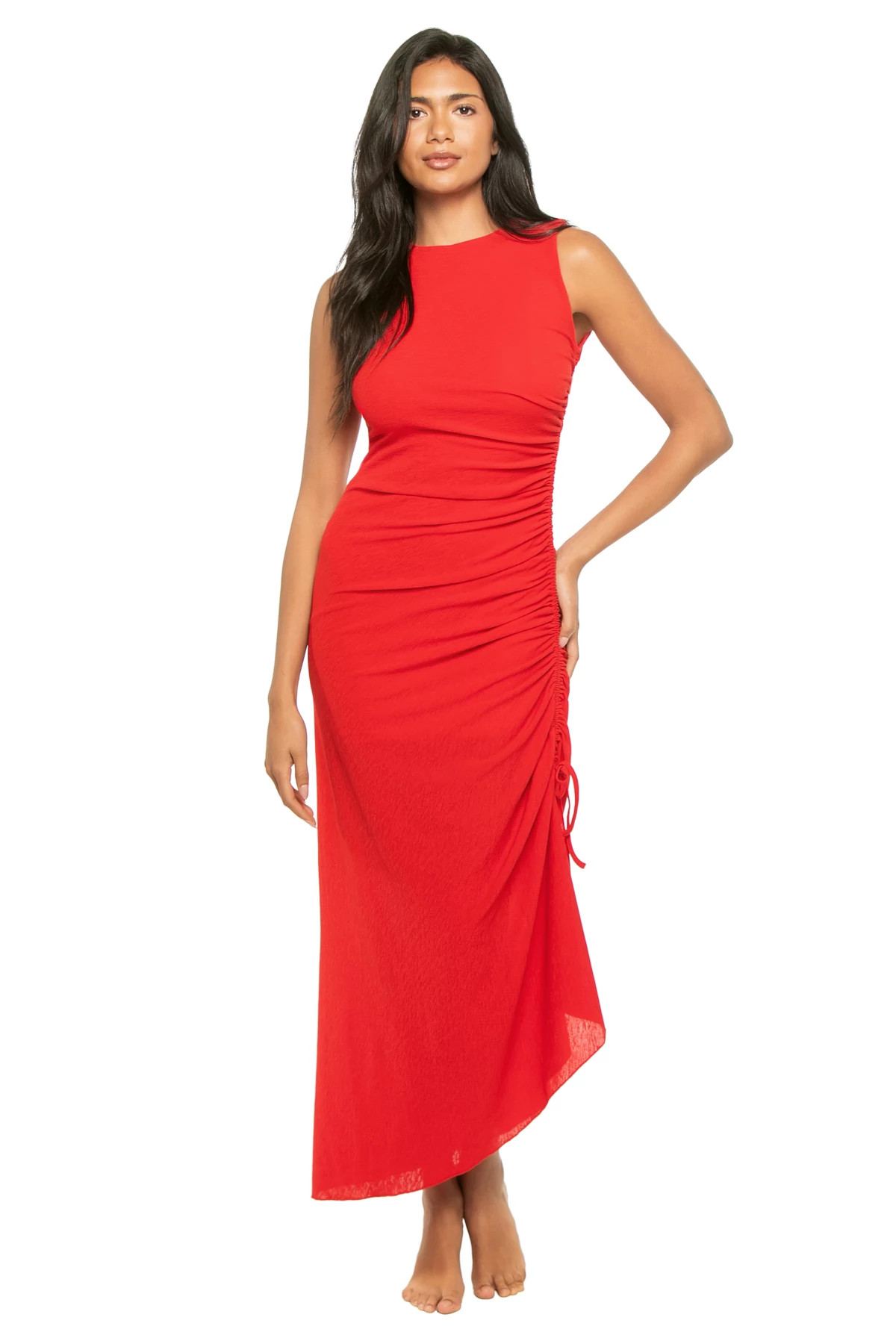 RED Rosa Midi Dress image number 1