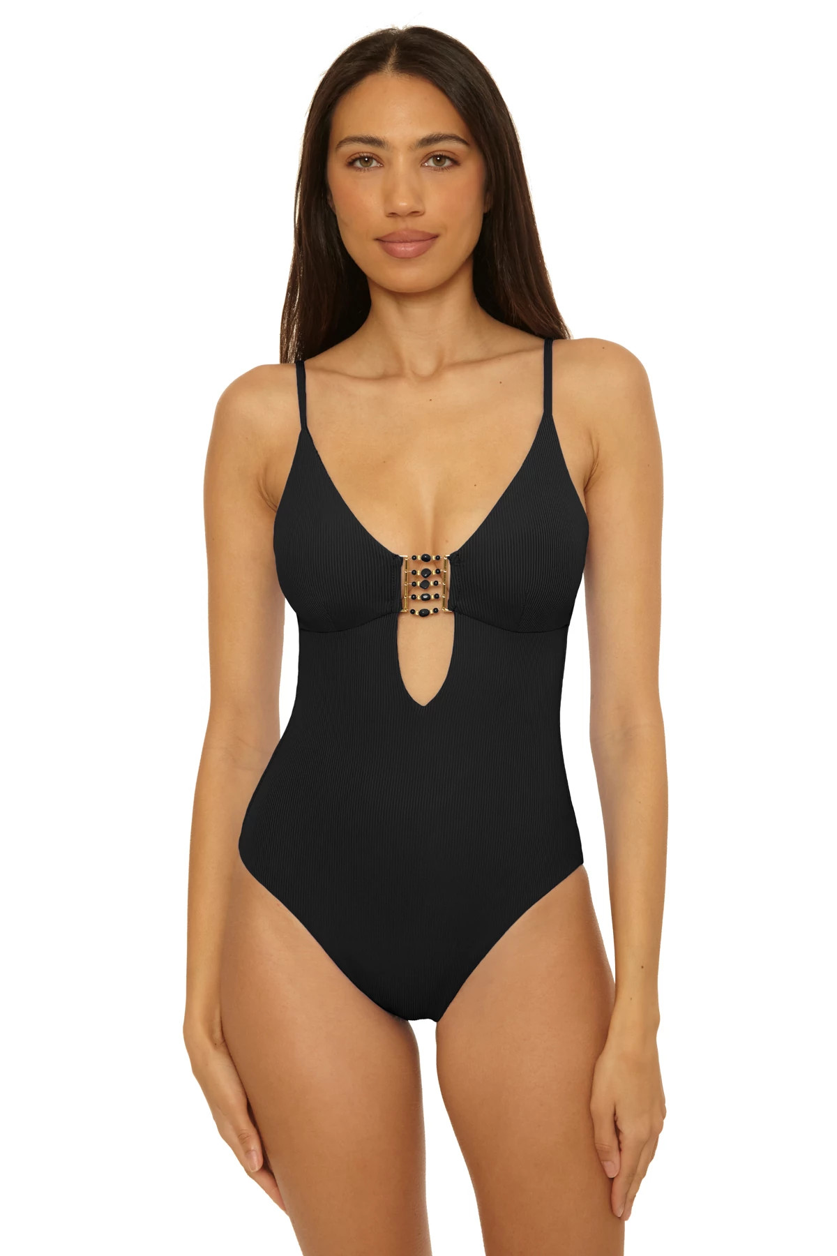 BLACK Yaretzi One Piece Swimsuit image number 1