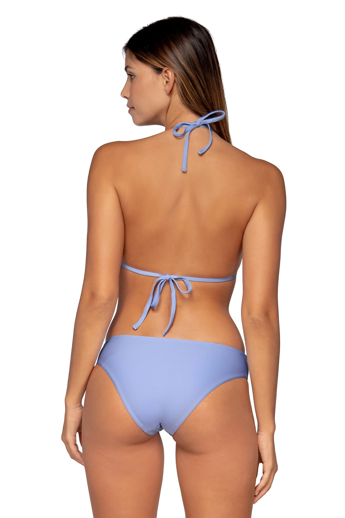COSMIC BLUE Bermuda Sliding Triangle Bikini Top image number 2