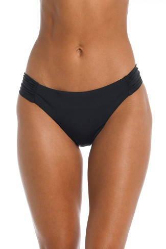 BLACK Hipster Bikini Bottom