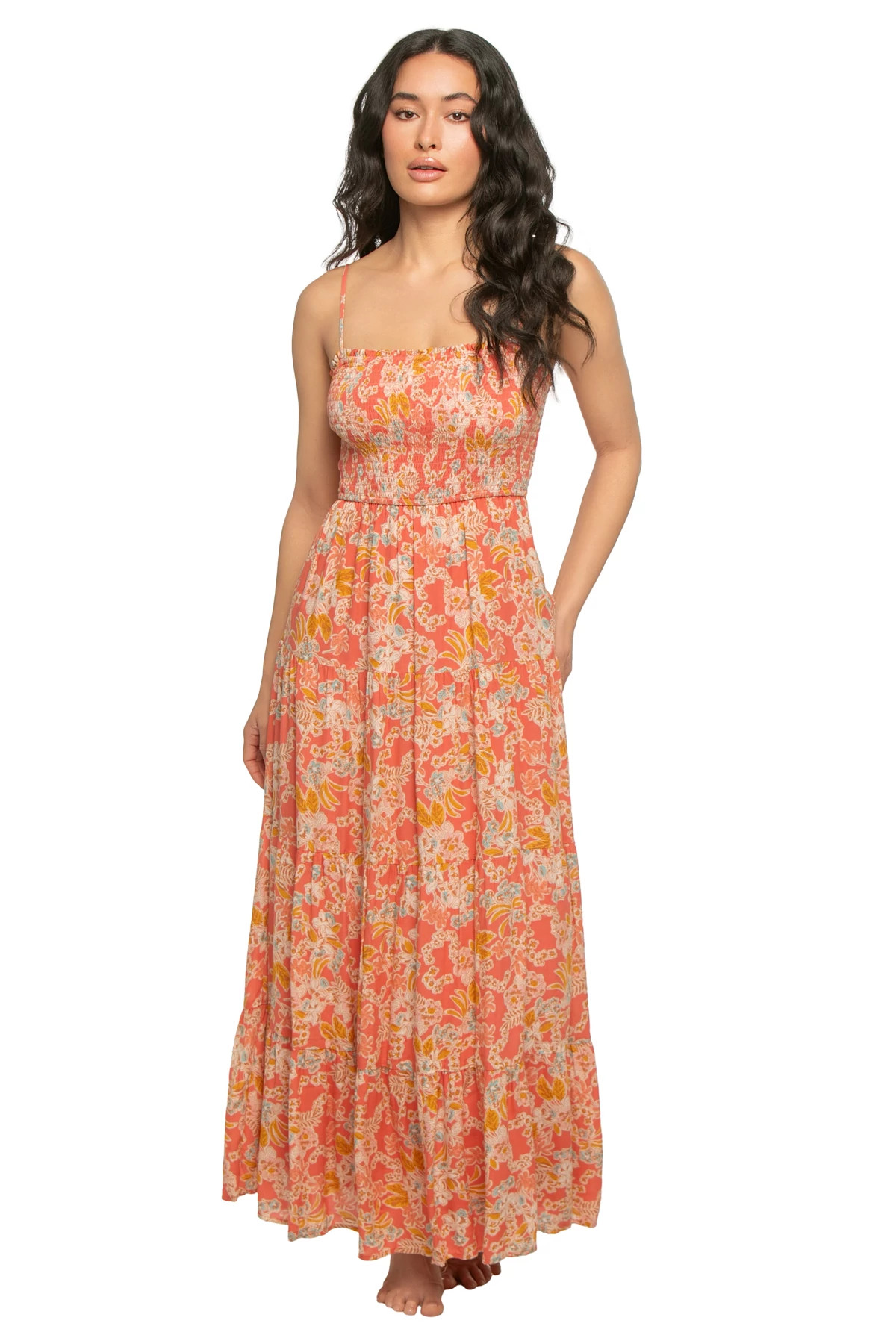 PERSIMMON Balos Jardin Maxi Dress image number 1