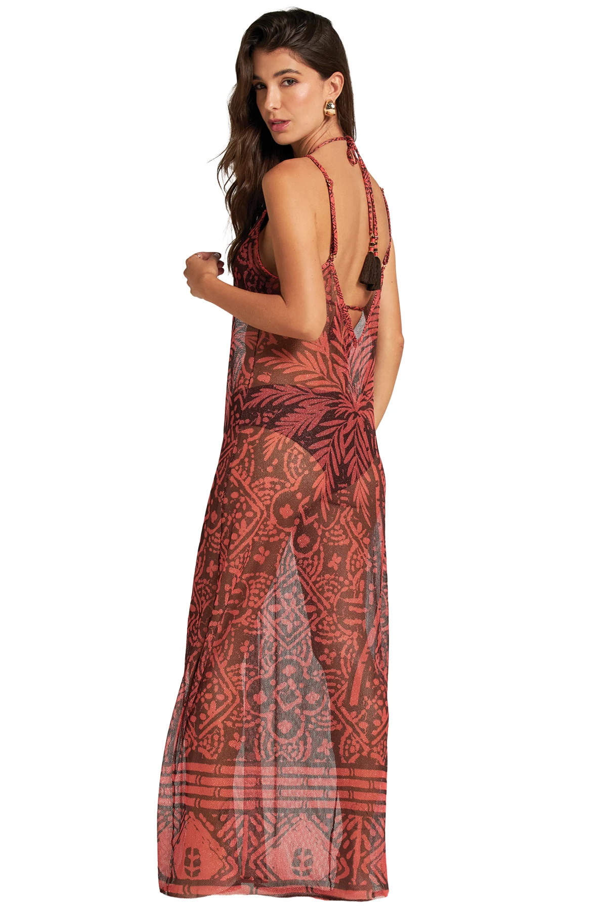 MULTI African Twist Maxi Dress image number 2