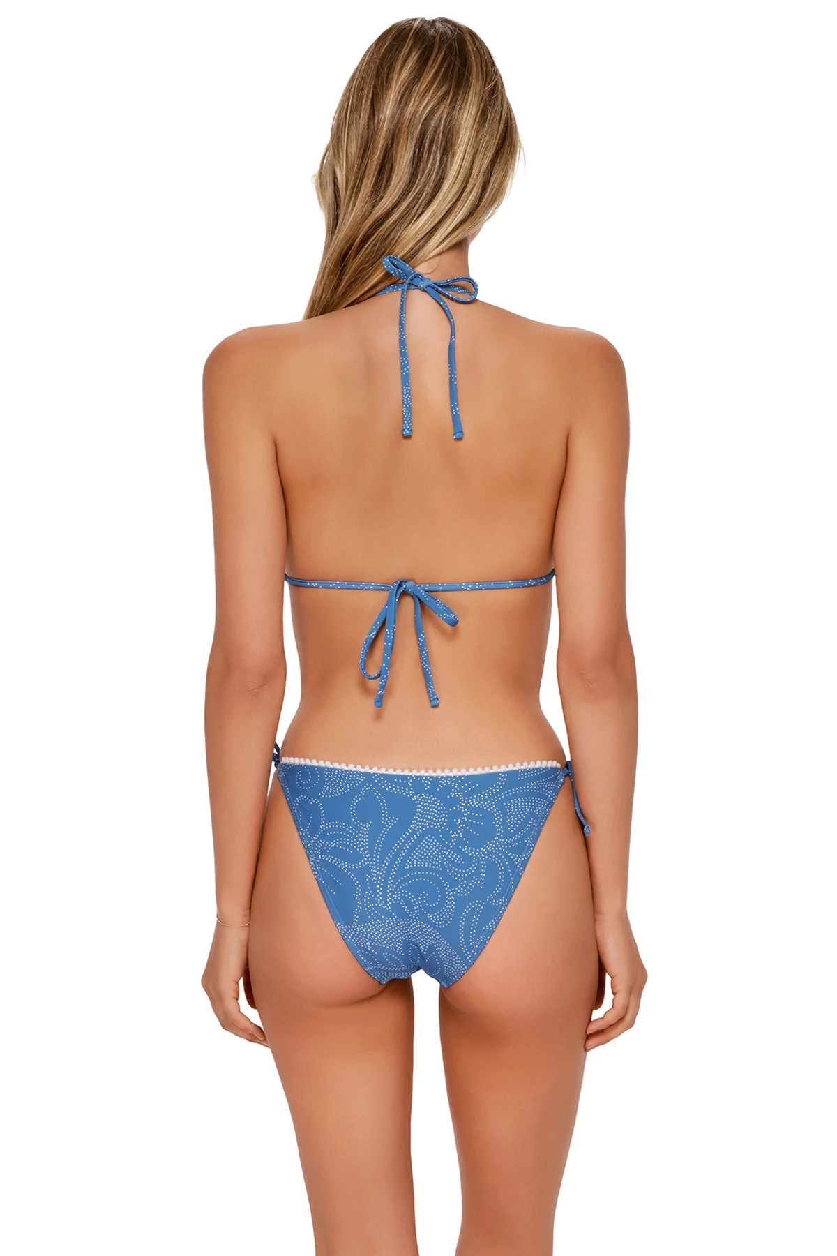 TRAILBLAZER Pom Pom Triangle Bikini Top image number 2