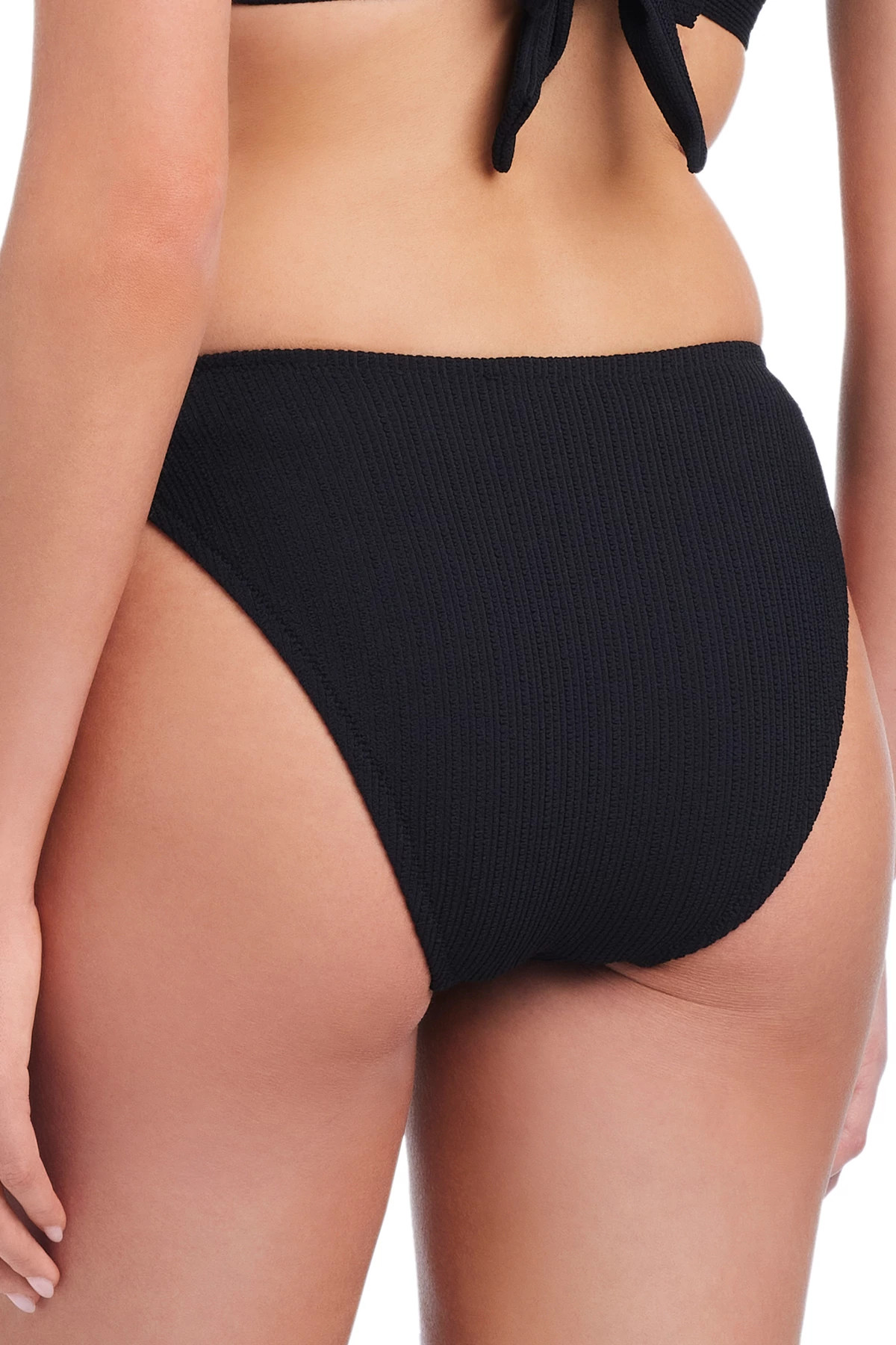 BLACK Chain Hipster Bikini Bottom image number 2
