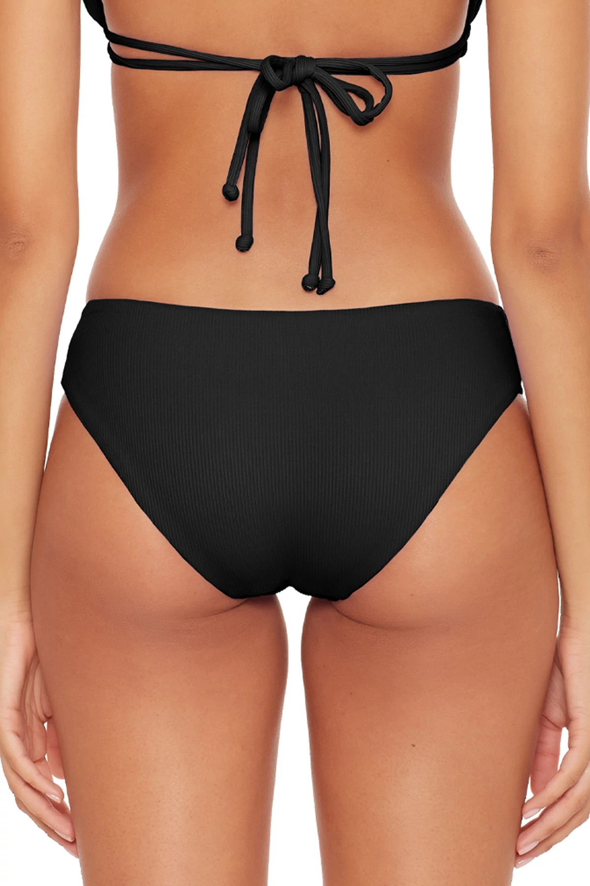 BLACK Jordan Tab Side Hipster Bikini Bottom image number 2