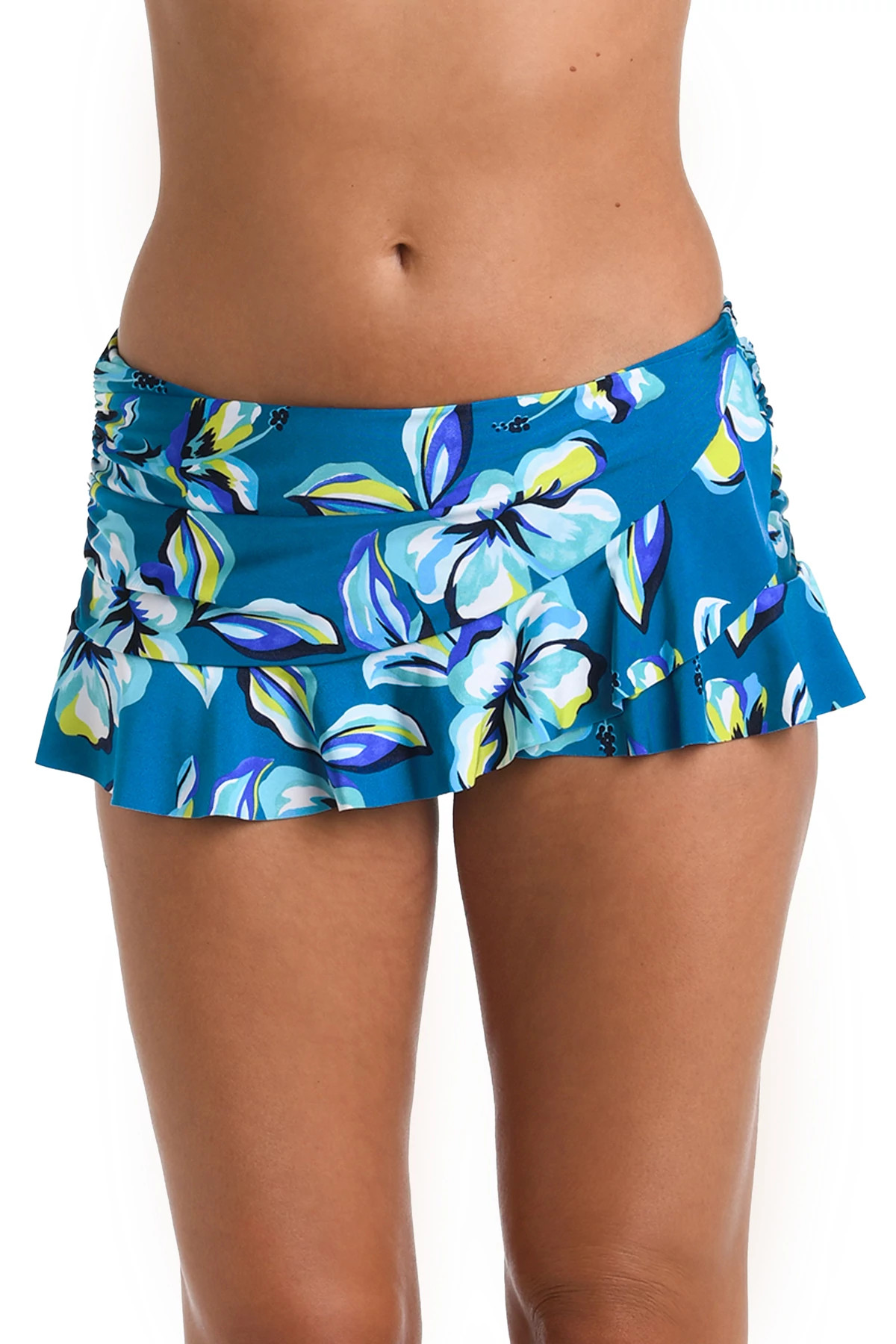 OCEAN Fiji Tropics Asymmetrical Ruffle Skirt image number 1