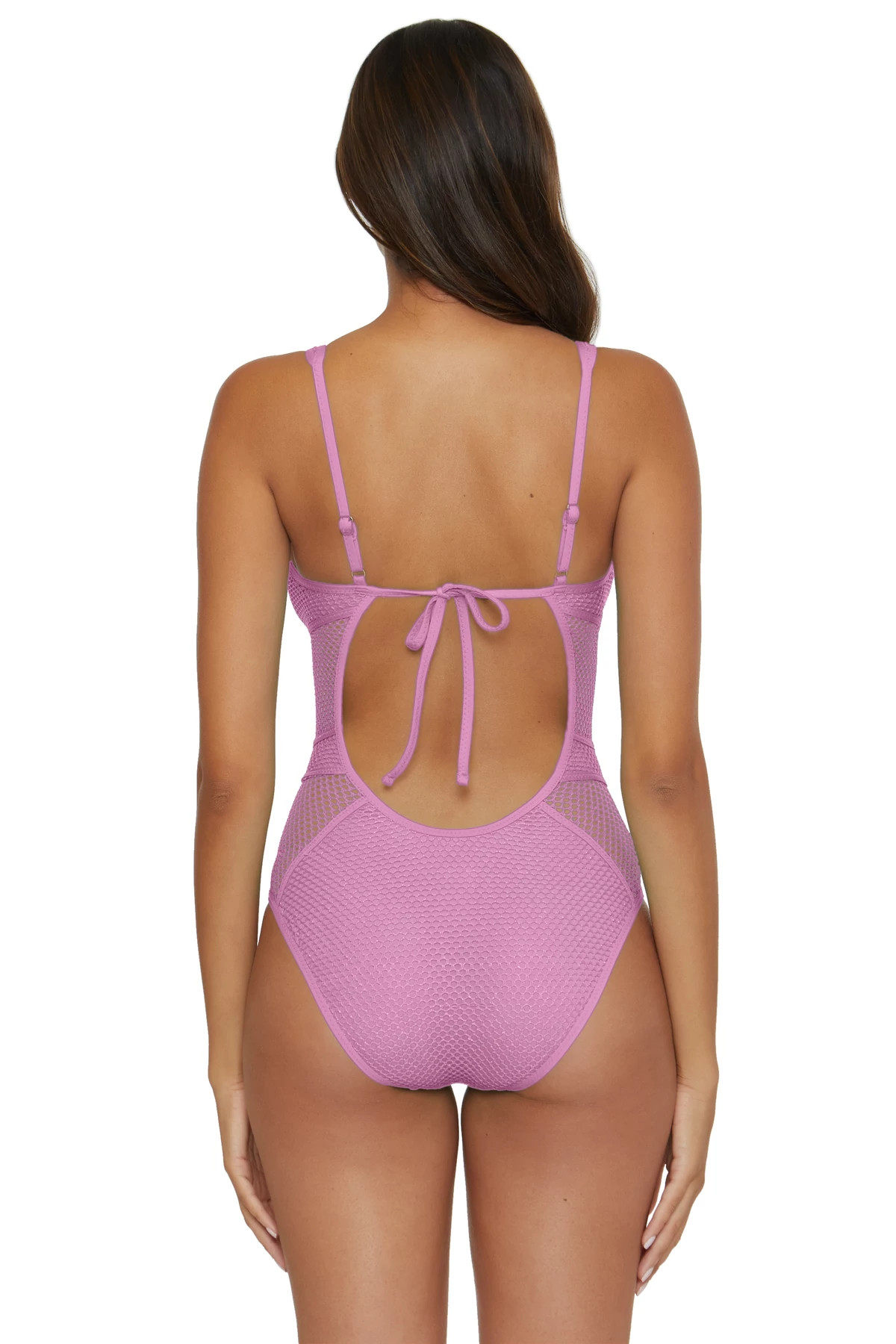 MALVA Show & Tell Plunge One Piece Swimsuit image number 2