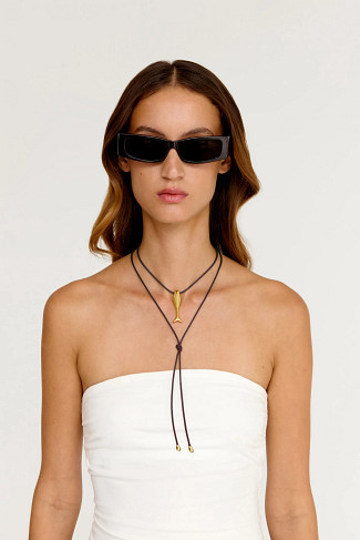 GOLD Minnow Wrap Necklace