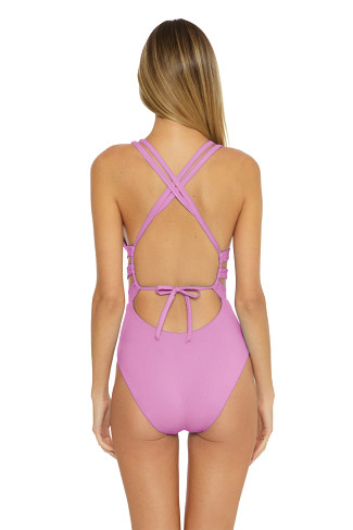ORCHID Elaine Over The Shoulder One Piece Swimsuit