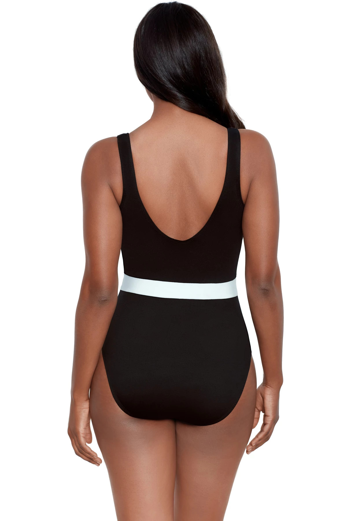 BLACK/WHITE Spectra Somerland One Piece Swimsuit image number 2