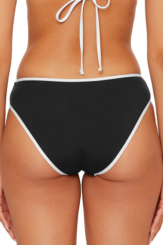 BLACK Adela Hipster Bikini Bottom