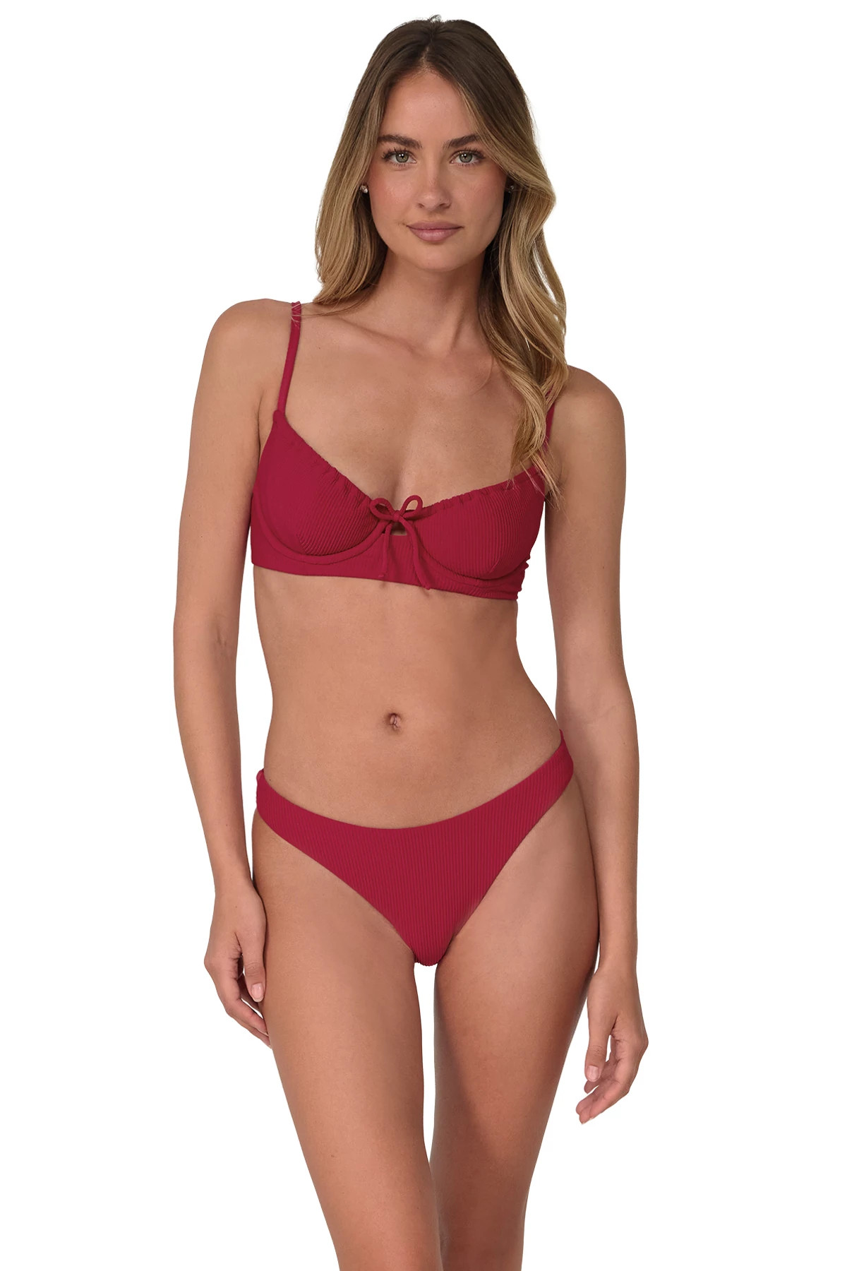 CHERRY PIE Avila Underwire Bikini Top image number 1