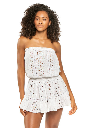 WHITE Malibu Mini Dress