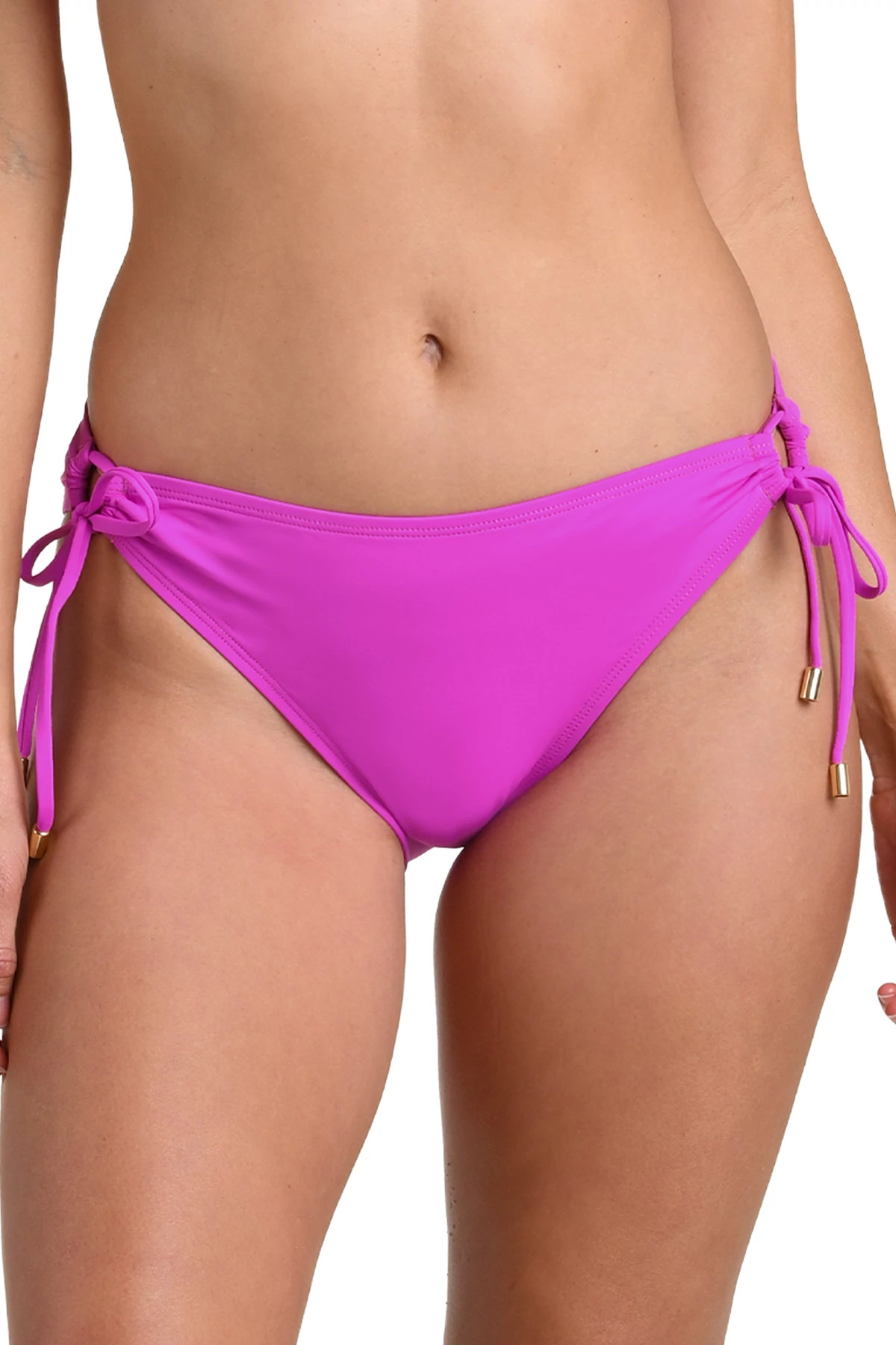 VIOLET Loop Tie Side Hipster Bikini Bottom image number 1