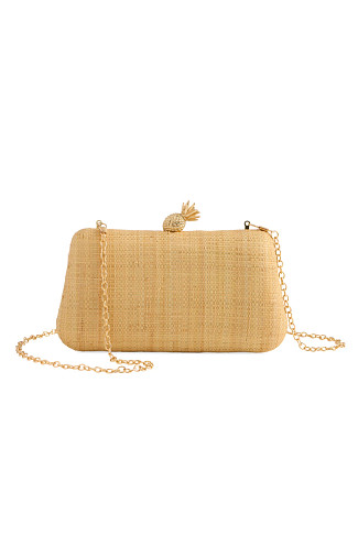 NATURAL Phina Clutch