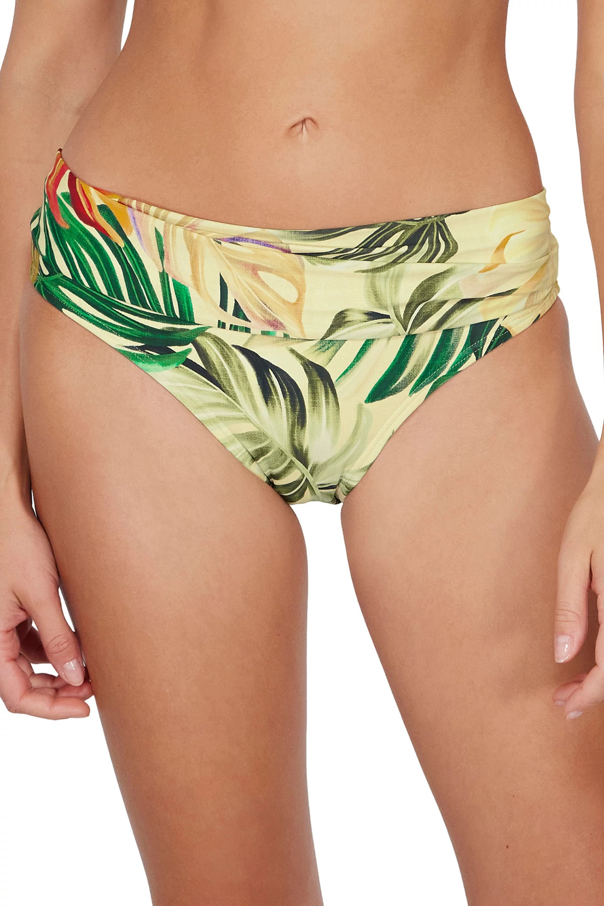 AMBER OASIS Unforgettable Banded Hipster Bikini Bottom image number 1