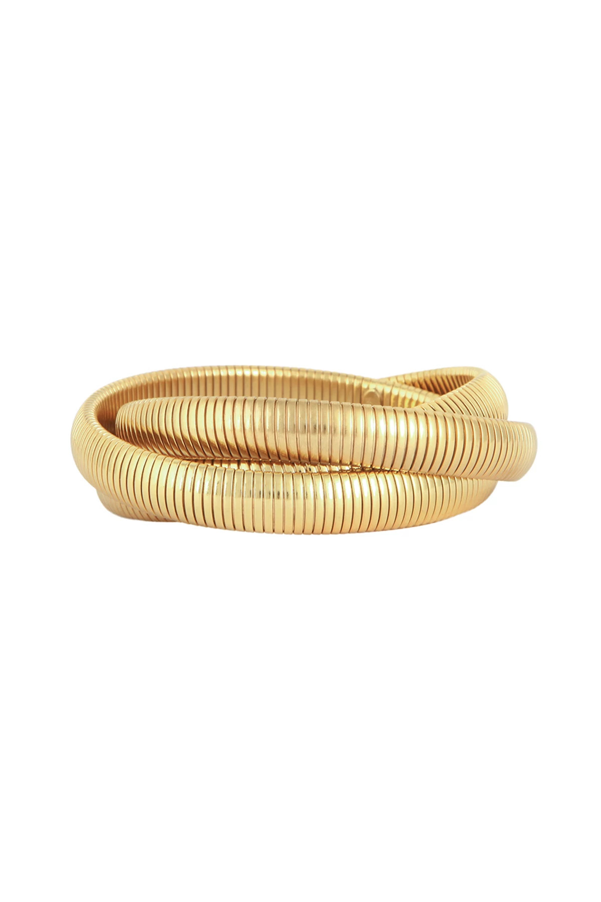 000 GOLD Infinity Bracelet image number 2