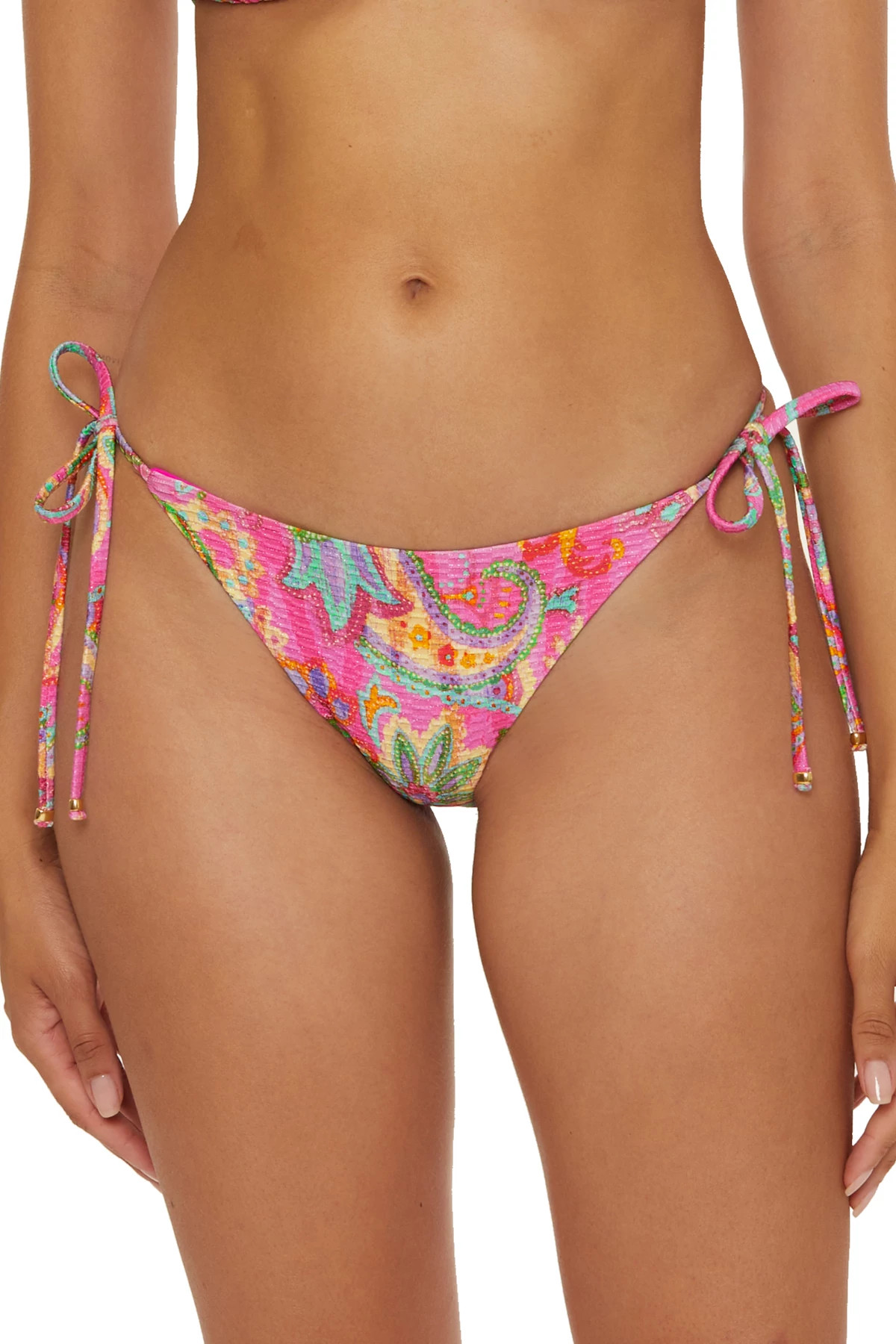 MULTI Demi Tie Side Hipster Bikini Bottom image number 1